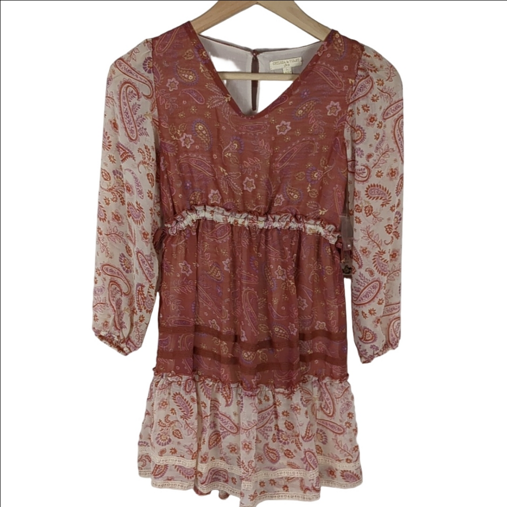 NWT Chelsea & Violet Girls Dress Tunic Size Small